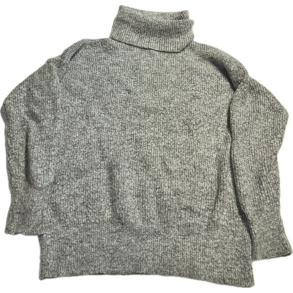 Dreamers by Debut Gray‎ Turtleneck Sweater Women's S/M Cozy Pullover